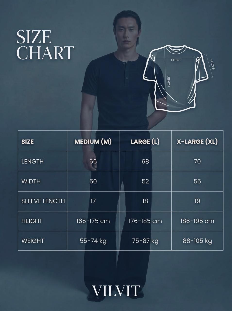Beige Henley T-shirt